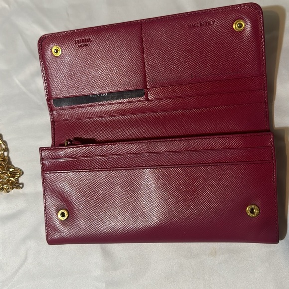 Prada Peonia Saffiano leather wallet - Picture 6 of 16